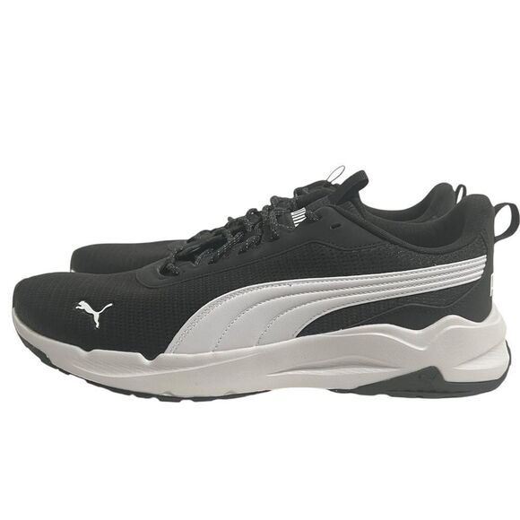 Puma Zip C Sneaker Men’s 12 Black Athletic Lightweight Mesh Lace-Up Running NWOB - Picture 8 of 13